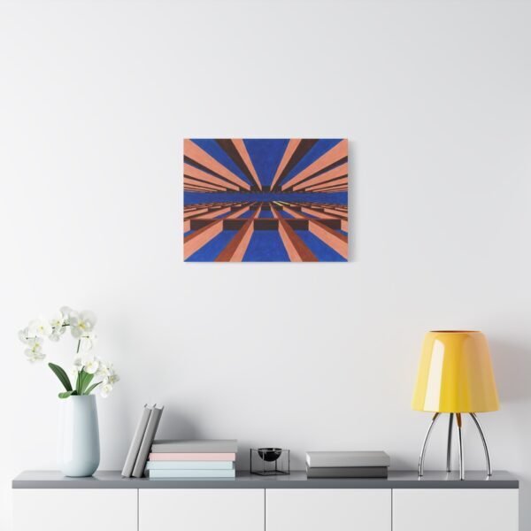 Framework Piercing Cobalt – Alex Ward | Fine Art Print