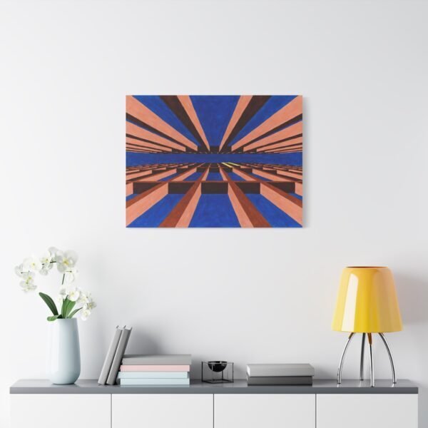 Framework Piercing Cobalt – Alex Ward | Fine Art Print