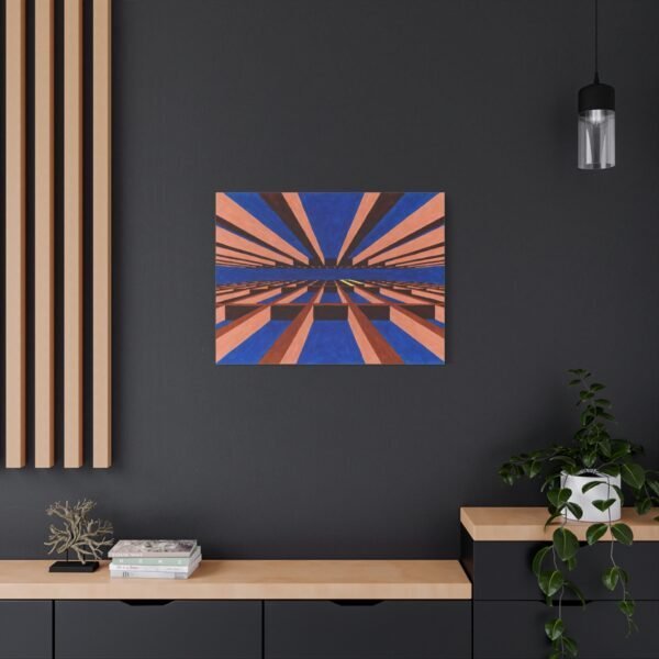 Framework Piercing Cobalt – Alex Ward | Fine Art Print