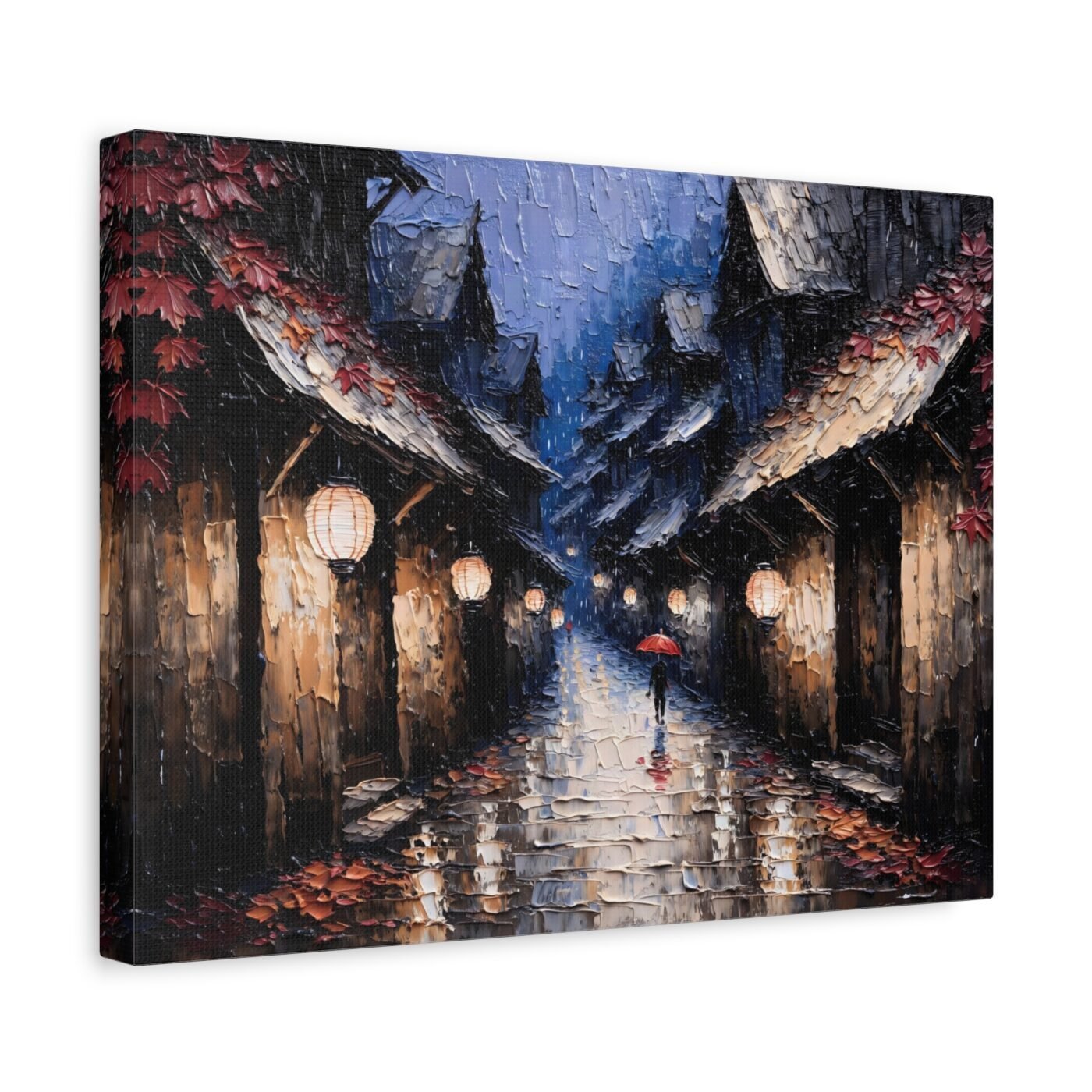 Shelter Between Houses: the umbrella is smaller than the rain by Yuki Tanaka, shown in a room