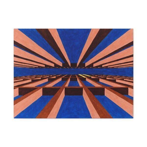 Framework Piercing Cobalt – Alex Ward | Fine Art Print