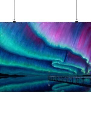 Lamp Waiting Alone – Sofia Larsson | Fine Art Print