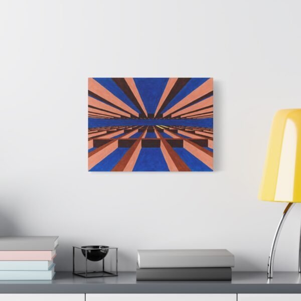 Framework Piercing Cobalt – Alex Ward | Fine Art Print