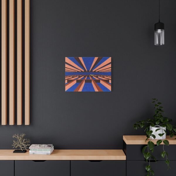 Framework Piercing Cobalt – Alex Ward | Fine Art Print