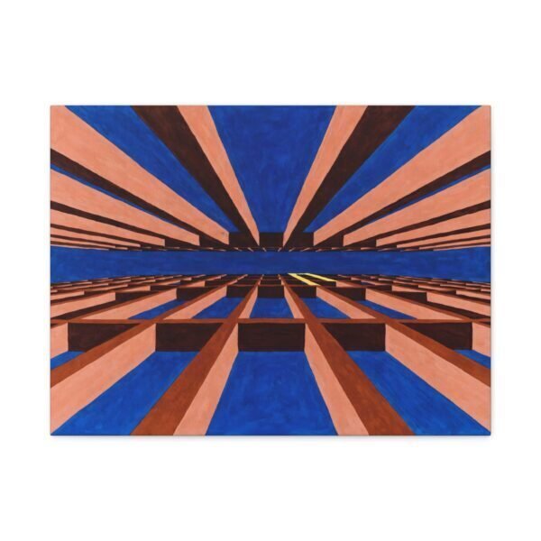 Framework Piercing Cobalt – Alex Ward | Fine Art Print