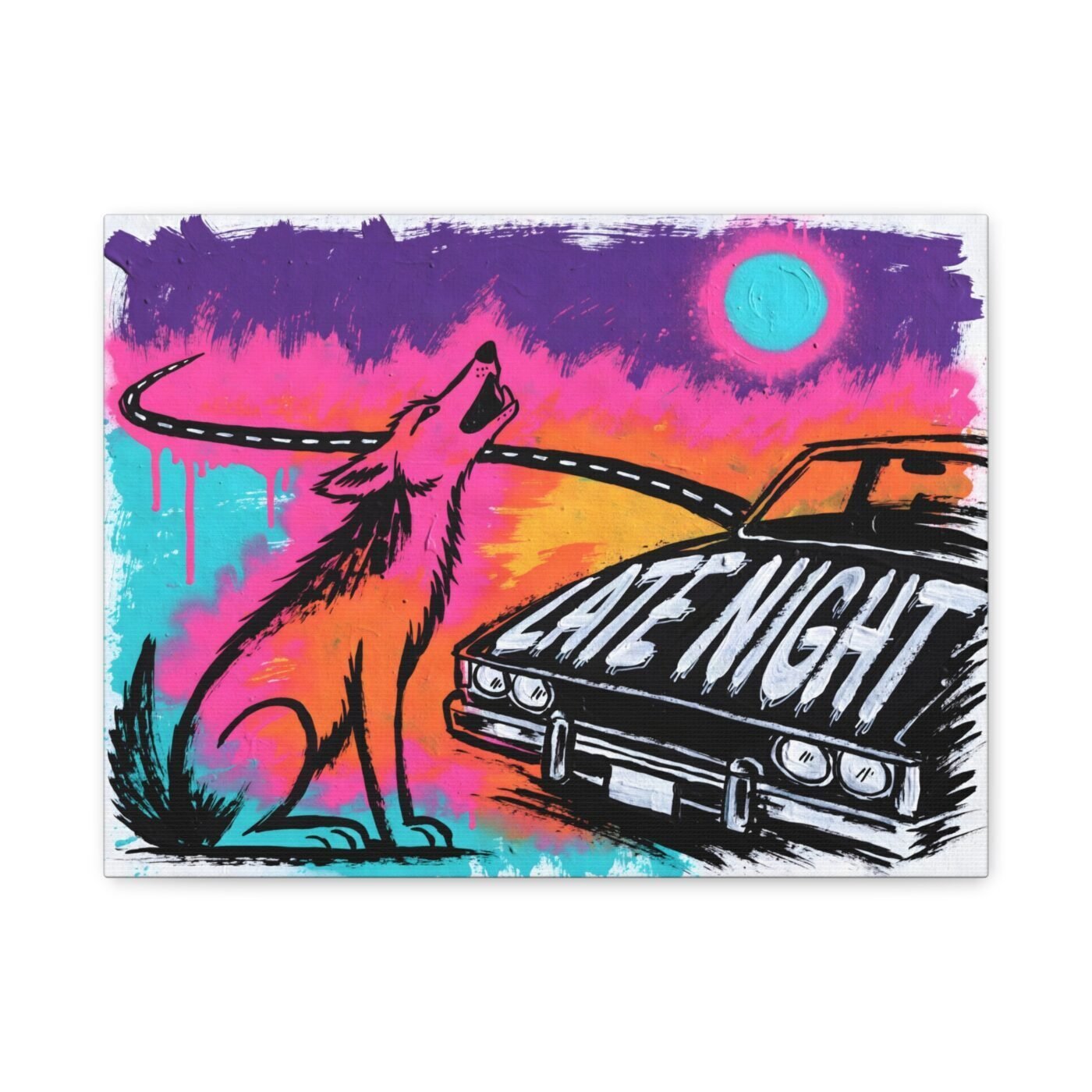 Howl Above Freeway by Chris Vega