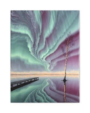 Birch Alone at Solstice – Sofia Larsson | Fine Art Print