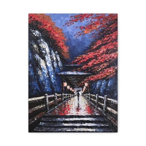 Bridge Suspended Scarlet – Yuki Tanaka | Fine Art Print