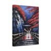 Bridge Suspended Scarlet – Yuki Tanaka | Fine Art Print