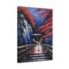 Bridge Suspended Scarlet – Yuki Tanaka | Fine Art Print