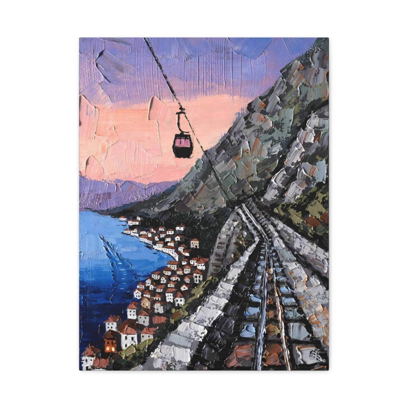 Cable Climbing Blue by Marco Bellini