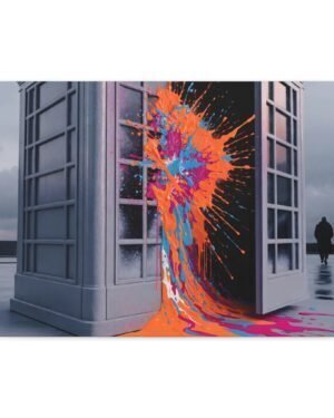 Exit Erupting Orange – Kai Reynolds | Fine Art Print