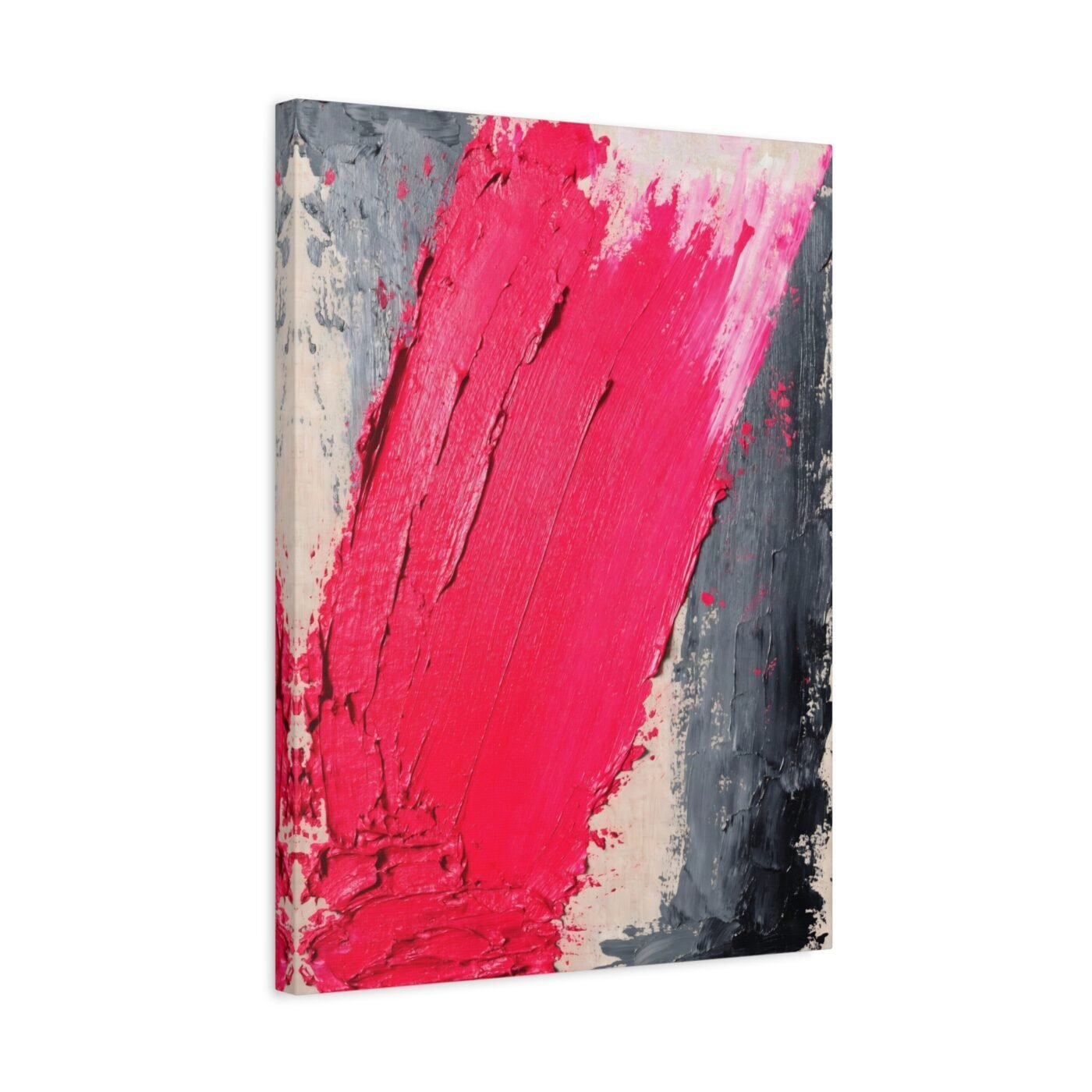 Hunger Uncontained: When Hot Pink Refuses to Behave by Anya Volkov, shown in a room
