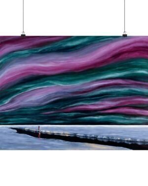 Ice Holding the Light – Sofia Larsson | Fine Art Print