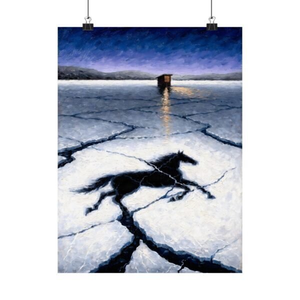 Ice Remembering Motion – Carmen Delacroix | Fine Art Print