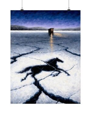 Ice Remembering Motion – Carmen Delacroix | Fine Art Print