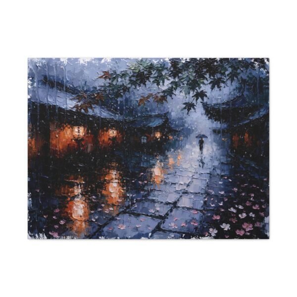 Petals Falling Through Glass – Yuki Tanaka | Fine Art Print